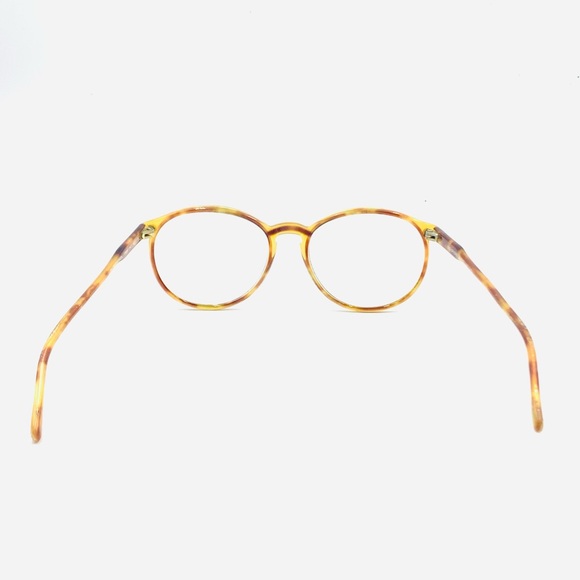 Vintage Fratelli Lozza Brown Oval Sunglasses Frames - Picture 4 of 6